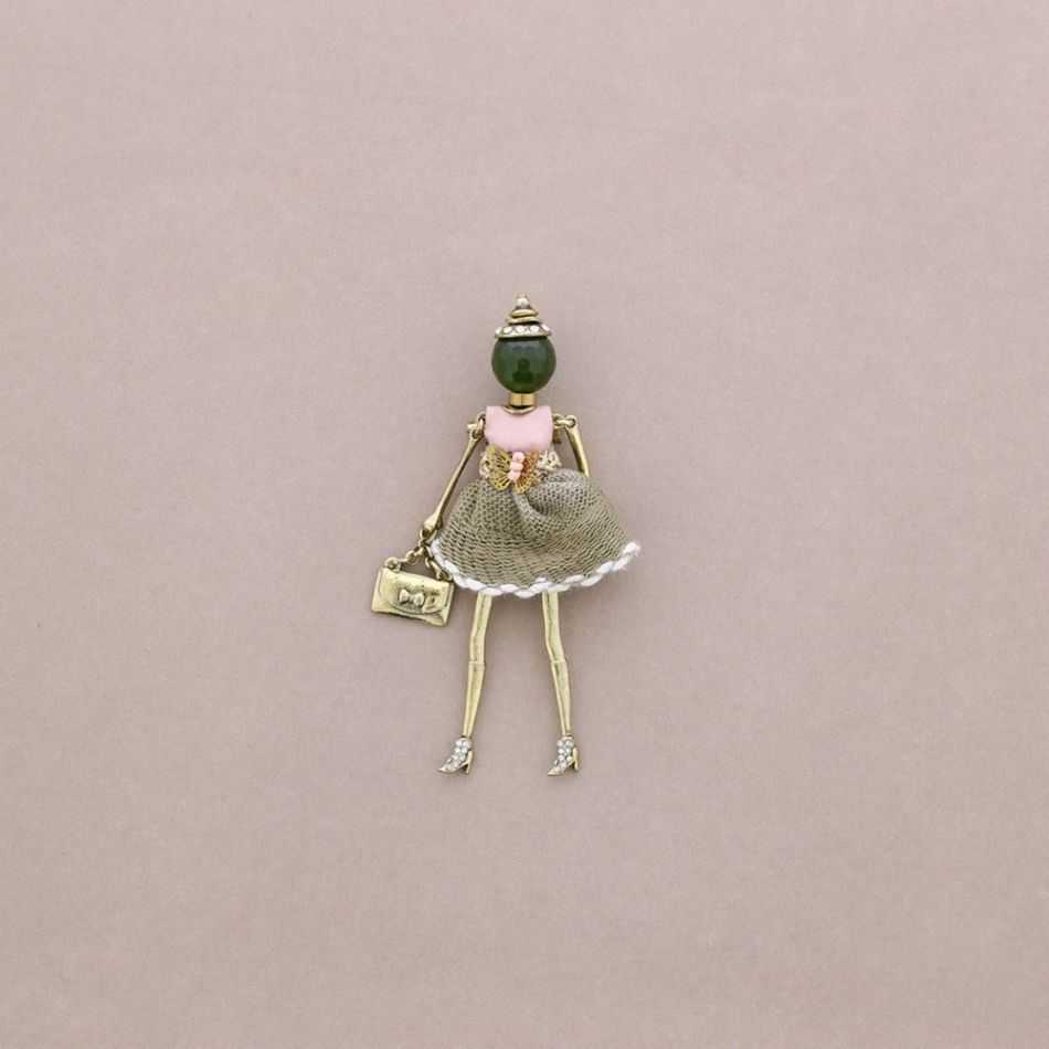 HANGING BROOCH DOLL