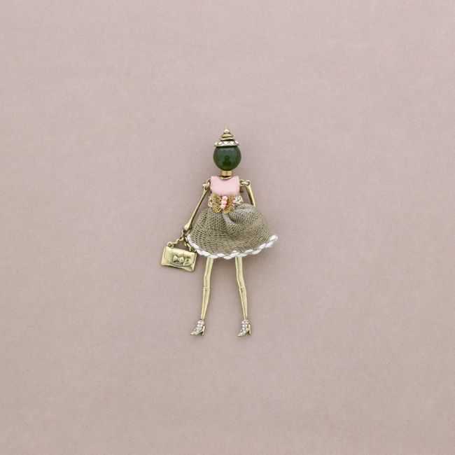 HANGING BROOCH DOLL