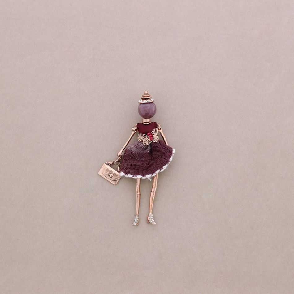 HANGING BROOCH DOLL