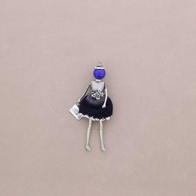 HANGING BROOCH DOLL