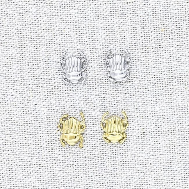 STAINLESS STEEL INSECT EARRINGS