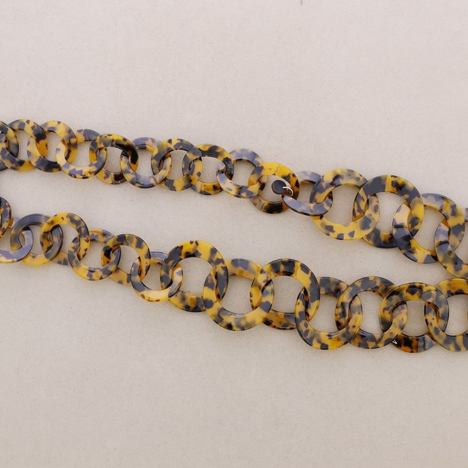 COLLAR LARGO ESLABONES CAREY