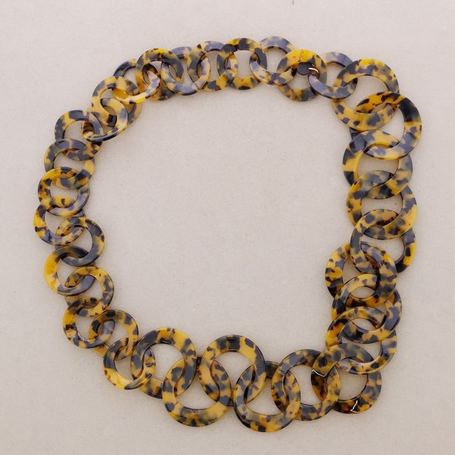 COLLAR LARGO ESLABONES CAREY