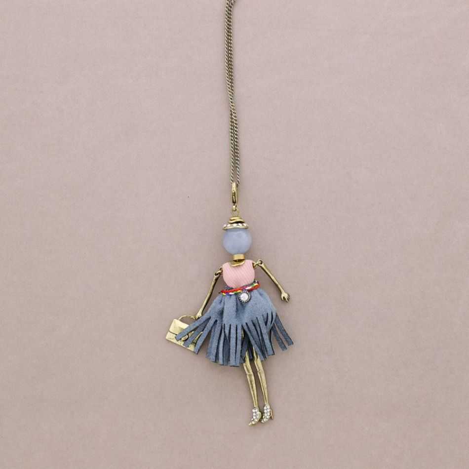 LONG PENDANT NECKLACE DOLL