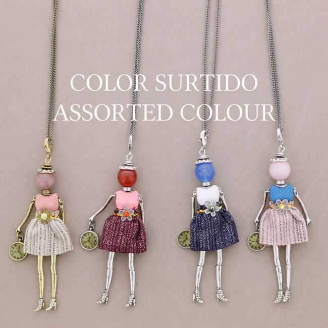 LONG PENDANT NECKLACE DOLL