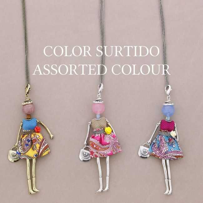 COLLAR LARGO COLG. MUNECA