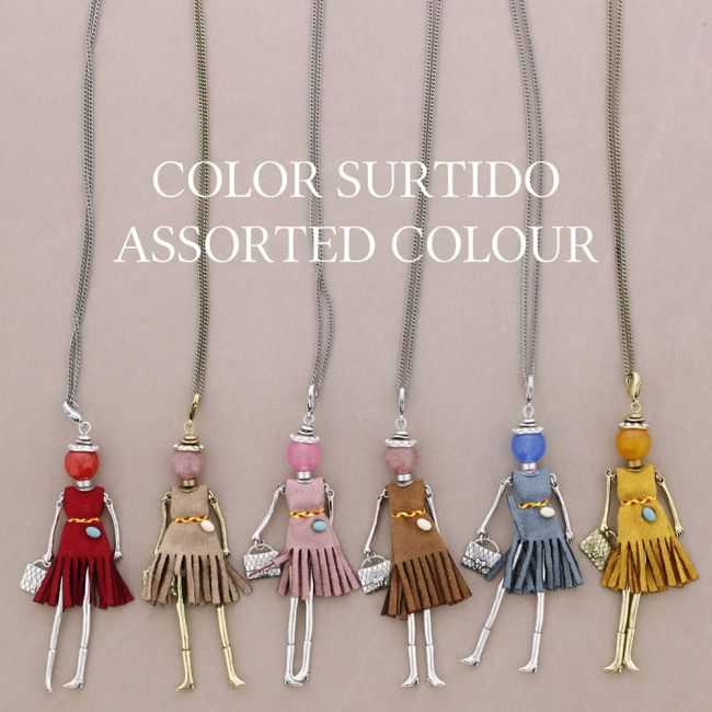 COLLAR LARGO COLG. MUÑECA