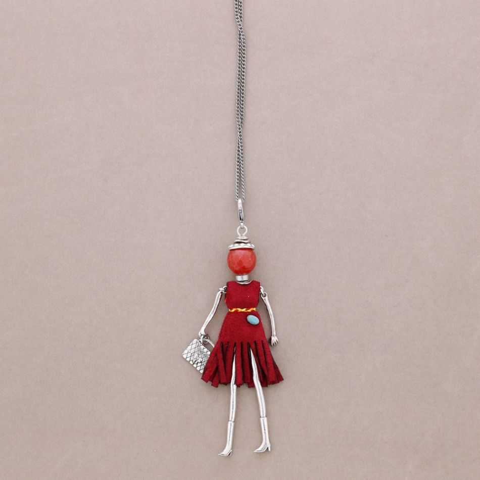 LONG PENDANT NECKLACE DOLL