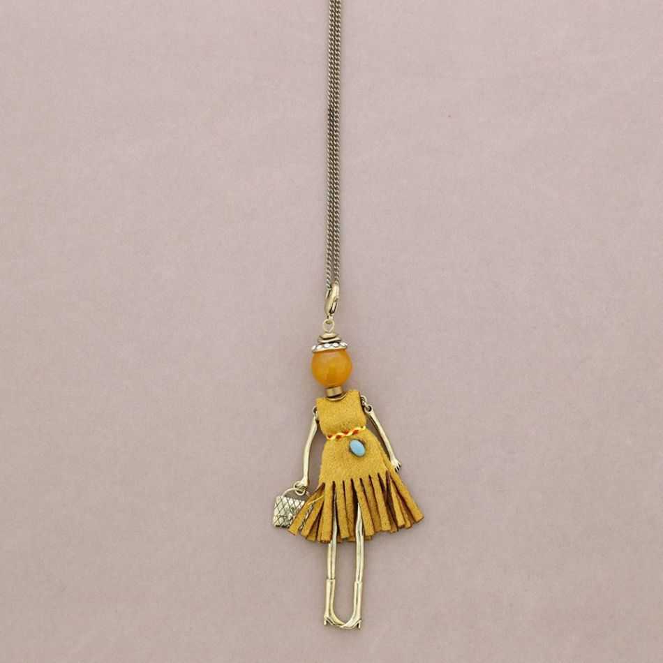 LONG PENDANT NECKLACE DOLL