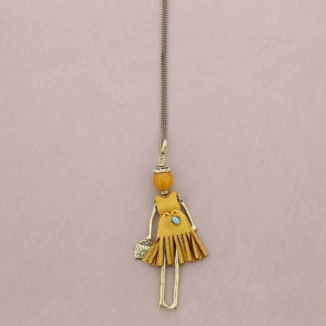 LONG PENDANT NECKLACE DOLL