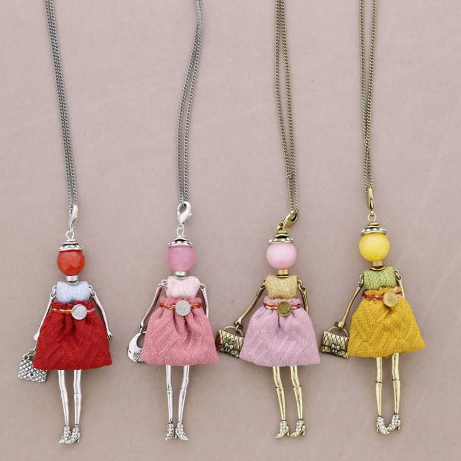 LONG PENDANT NECKLACE DOLL