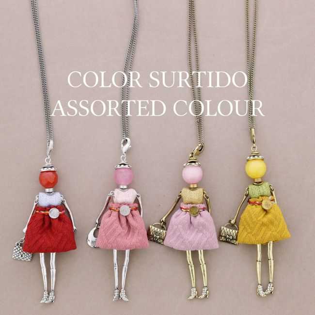 COLLAR LARGO COLG. MUÑECA