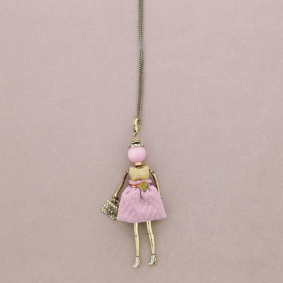 LONG PENDANT NECKLACE DOLL