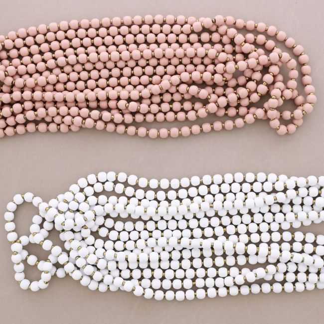 WOODEN BALLS NECKLACE