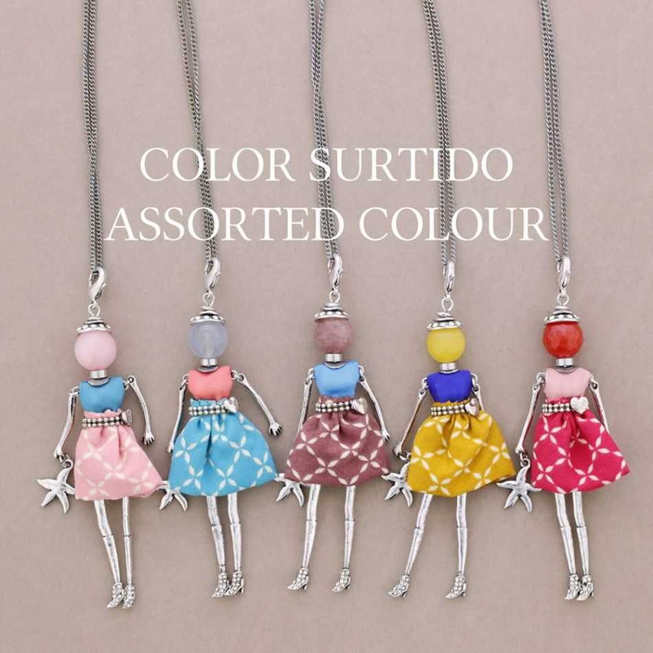 LONG PENDANT NECKLACE DOLL
