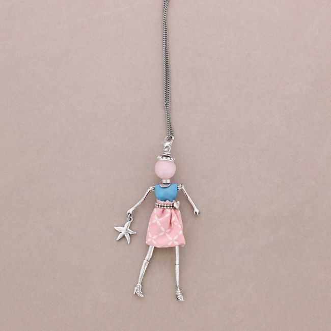 LONG PENDANT NECKLACE DOLL