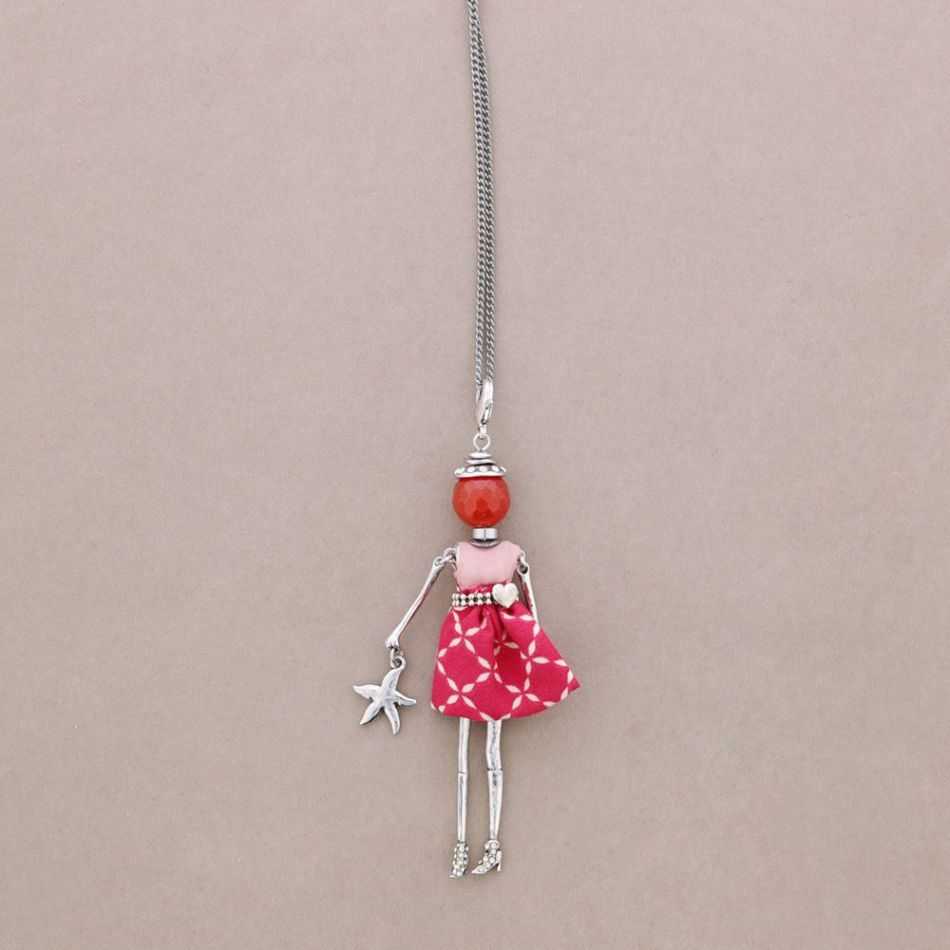LONG PENDANT NECKLACE DOLL
