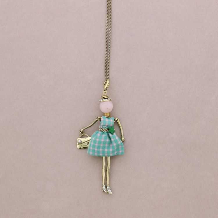 LONG PENDANT NECKLACE DOLL
