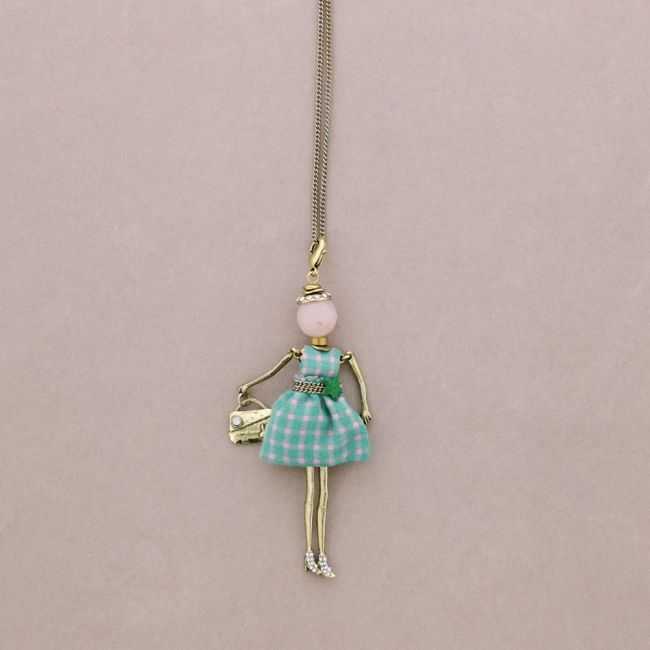LONG PENDANT NECKLACE DOLL