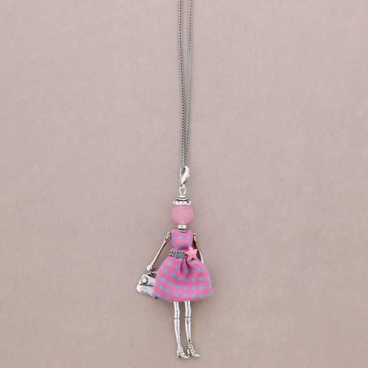 LONG PENDANT NECKLACE DOLL 2