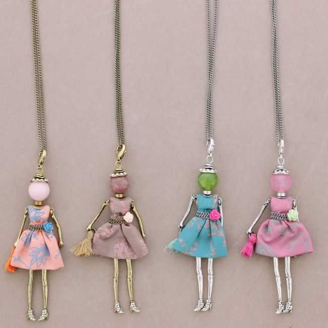 COLLAR LARGO COLG. MUÑECA