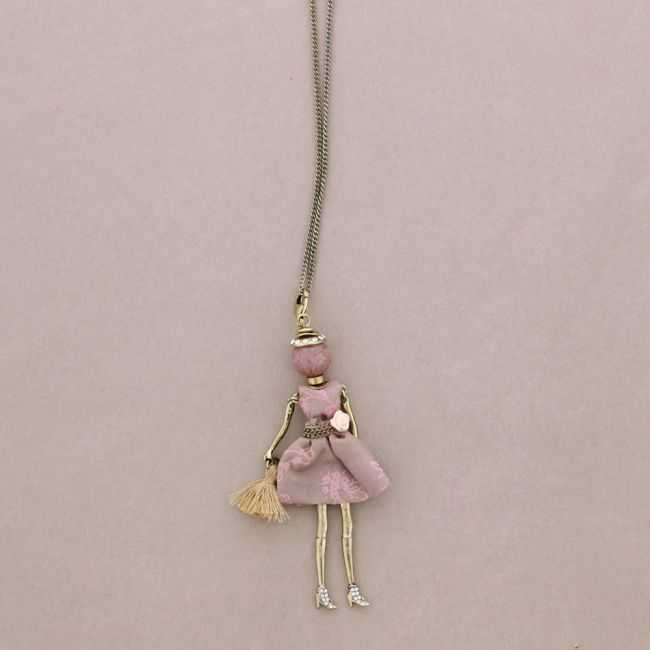 LONG PENDANT NECKLACE DOLL