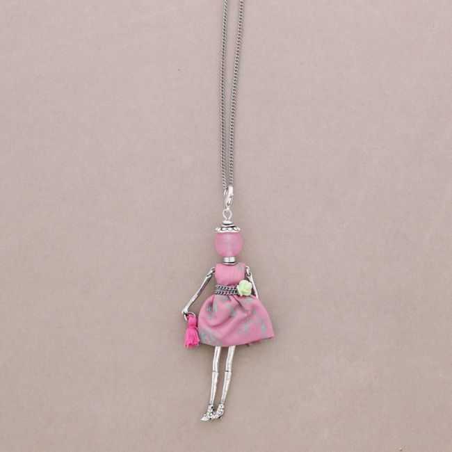 LONG PENDANT NECKLACE DOLL