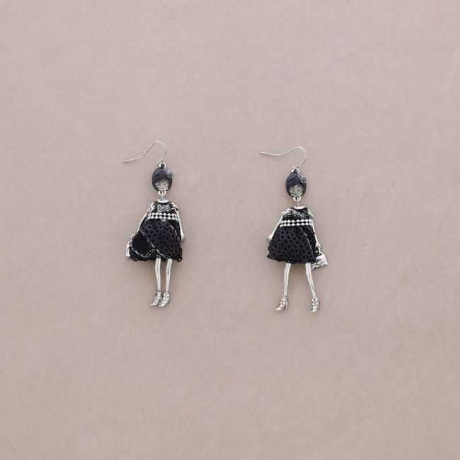 PENDANT EARRINGS CARINE DOLL