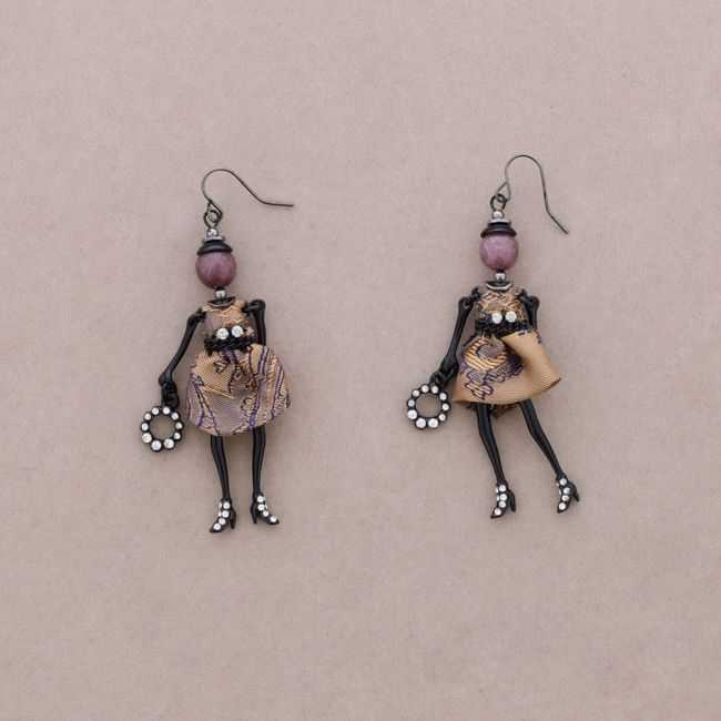 PENDANT EARRINGS DOLL