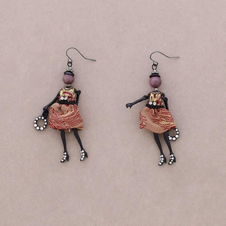 PENDANT EARRINGS DOLL