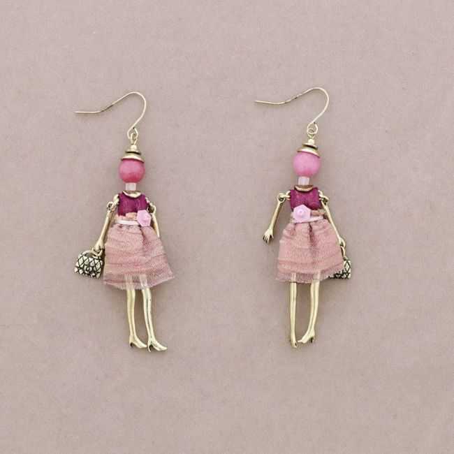 PENDIENTES COLGANTE MUNECA