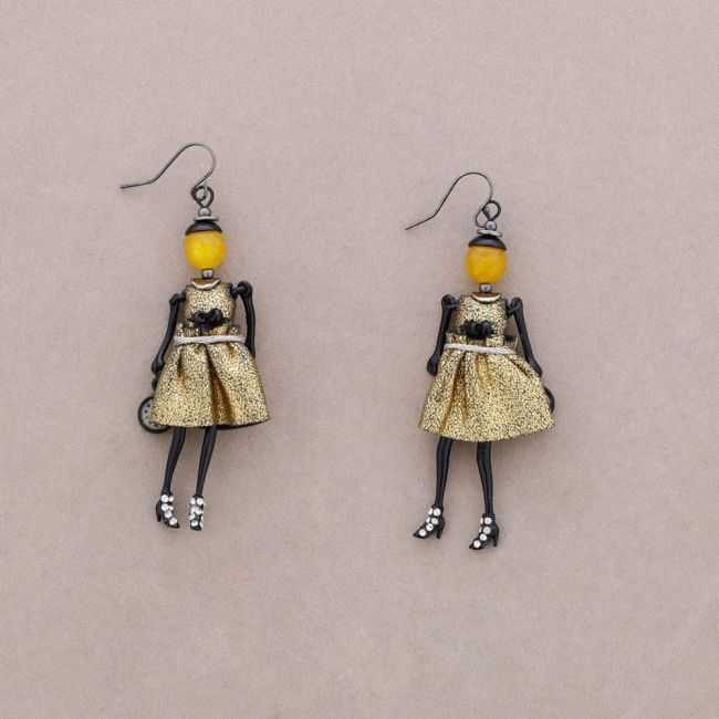 PENDANT EARRINGS DOLL