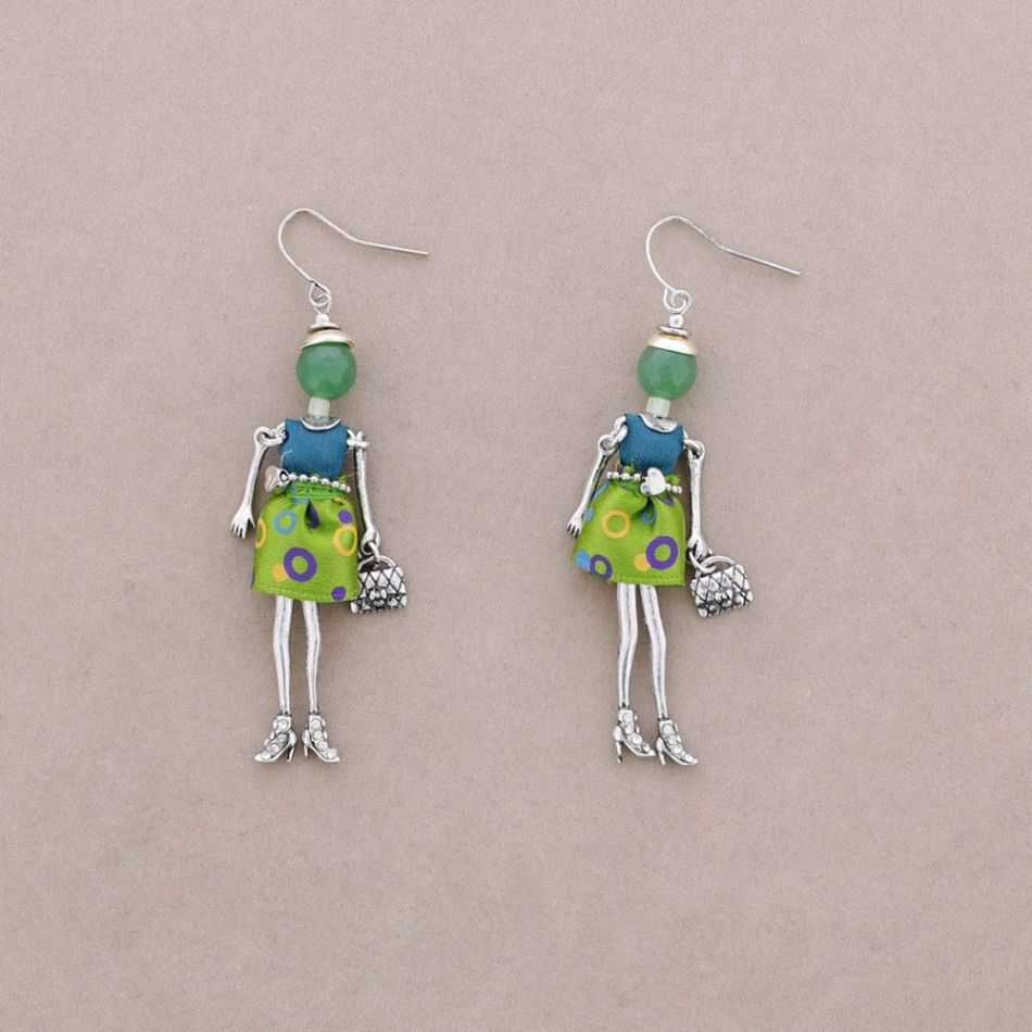 PENDIENTES COLGANTE MUÑECA