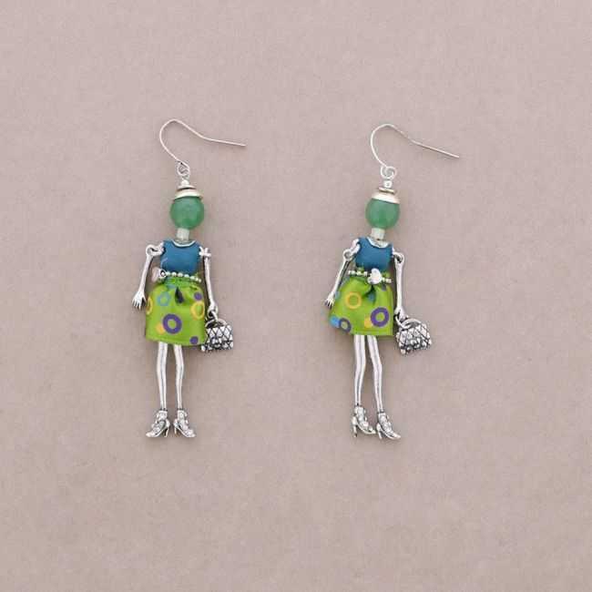 PENDIENTES COLGANTE MUÑECA