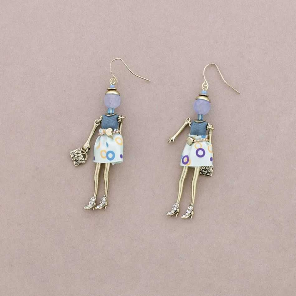 PENDIENTES COLGANTE MUÑECA