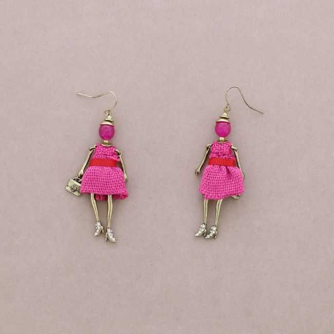 PENDANT EARRINGS DOLL