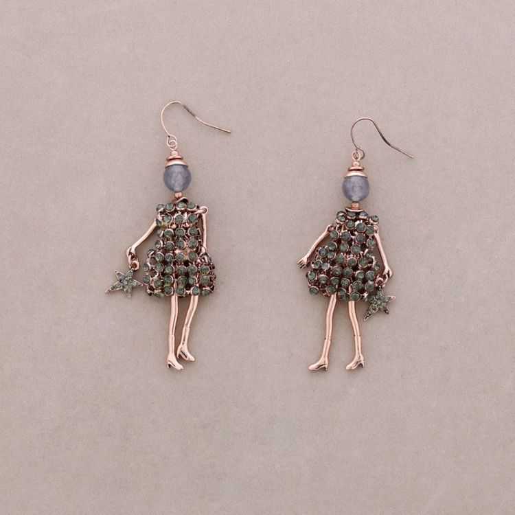PENDIENTES COLGANTE MUNECA