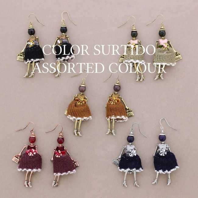 PENDANT EARRINGS DOLL