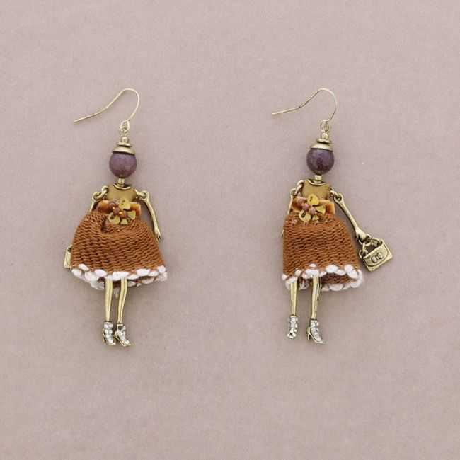 PENDANT EARRINGS DOLL