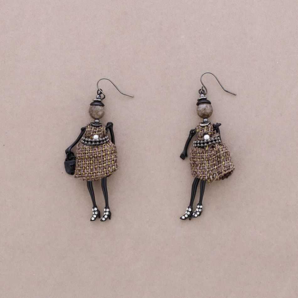 PENDANT EARRINGS DOLL