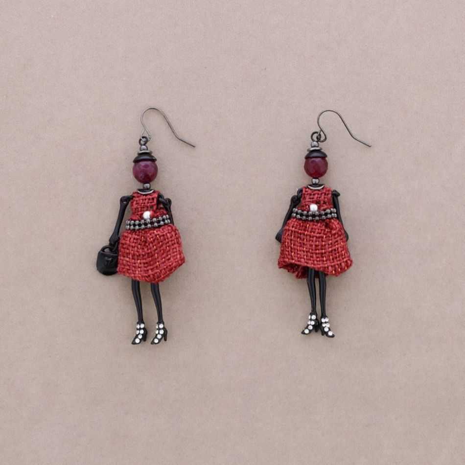 PENDANT EARRINGS DOLL