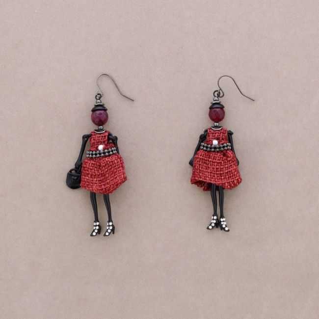PENDANT EARRINGS DOLL
