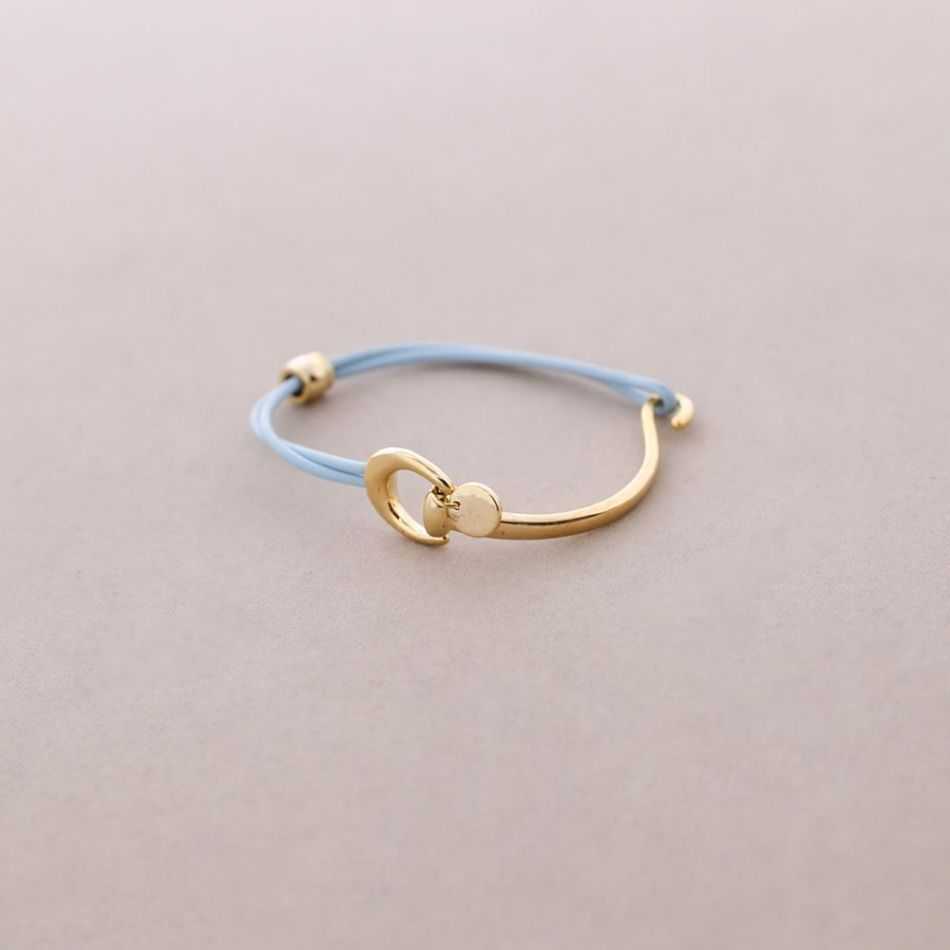 PULSERA METAL CUERO