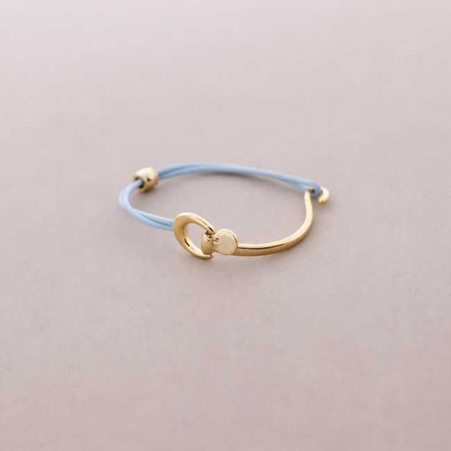 PULSERA METAL CUERO