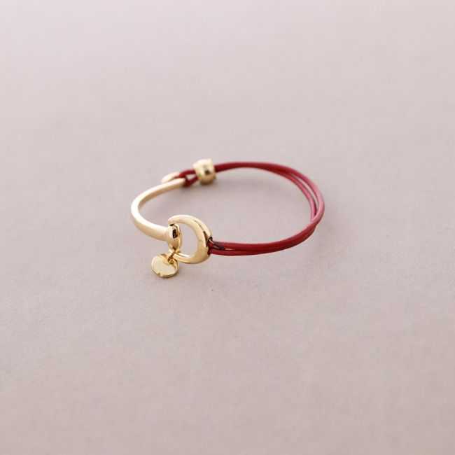 METAL LEATHER BRACELET