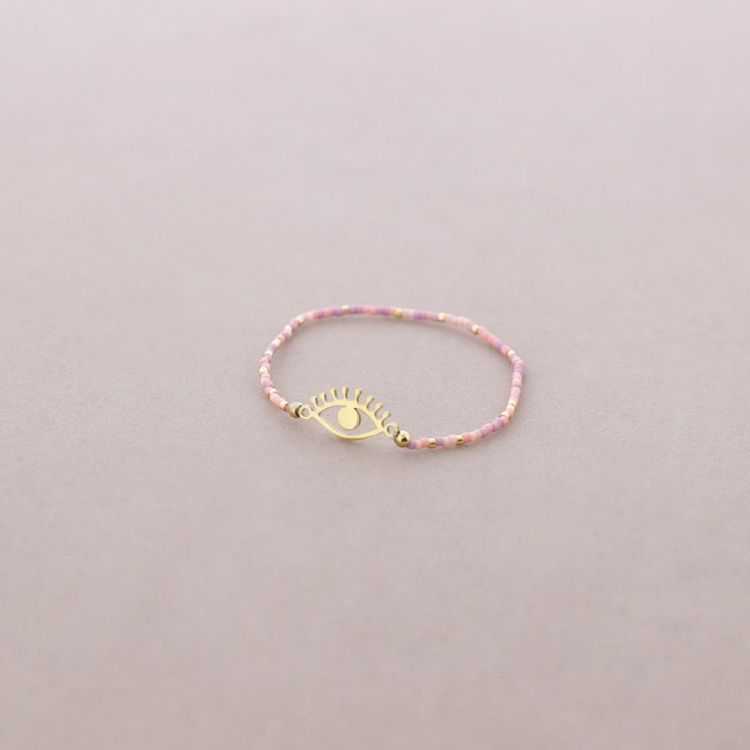 PULSERA GOMA OJO IMI. MIYUKI 1,5MM