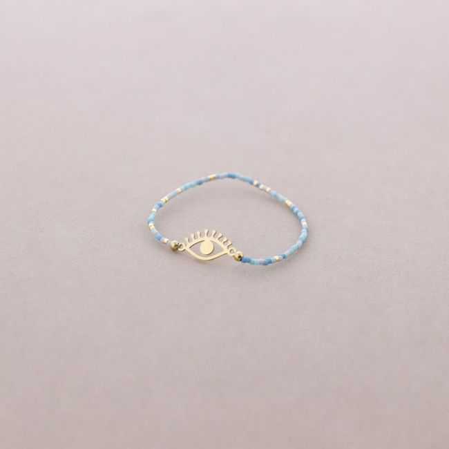 PULSERA GOMA OJO IMI. MIYUKI 1,5MM