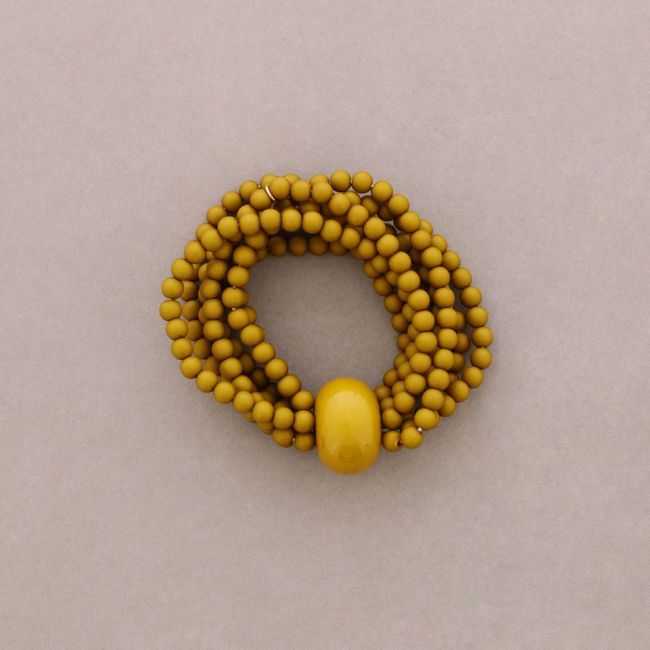 ELASTIC BRACELET WITH RESIN BEADS