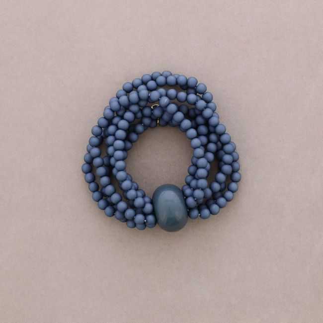 ELASTIC BRACELET WITH RESIN BEADS