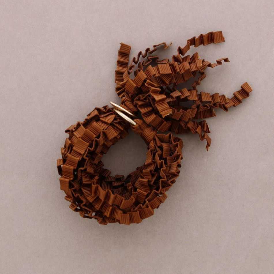 CURLY SATIN RIBBON BRACELET
